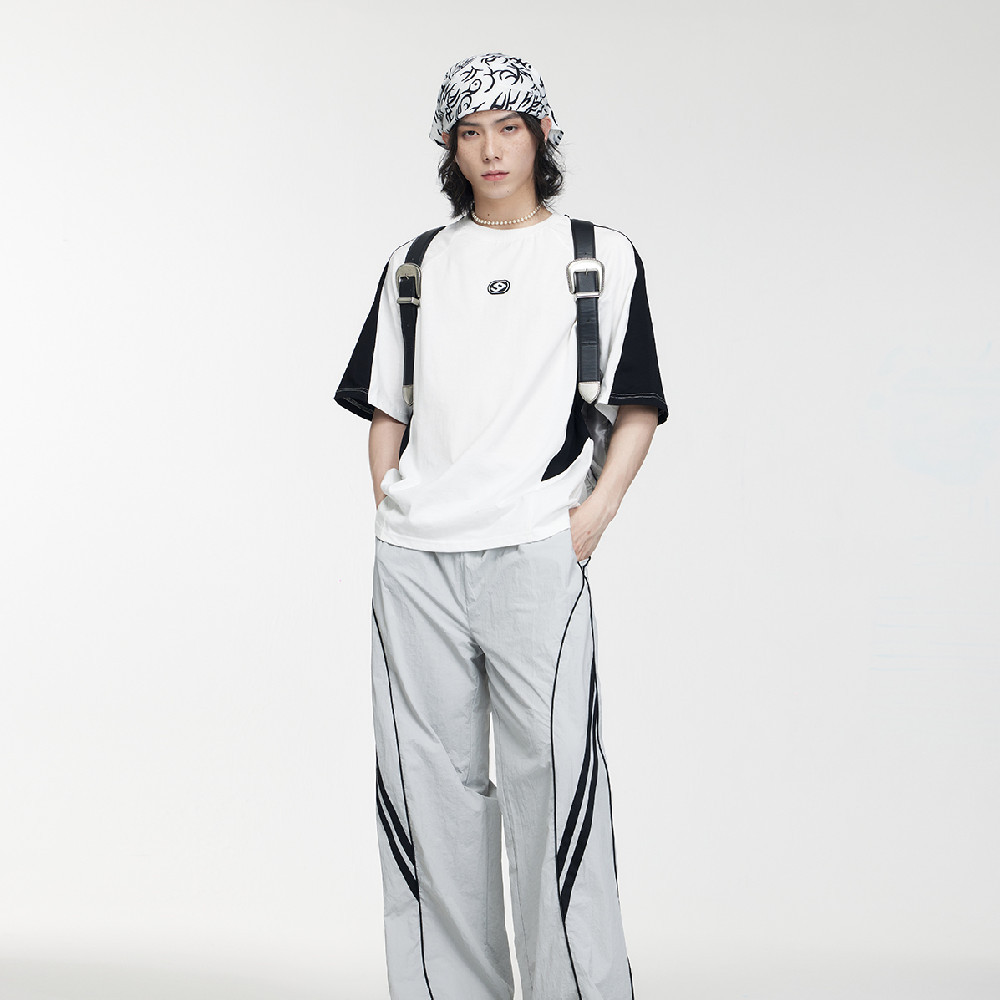 Men's Loose Wide Leg Mopping Casual Pants